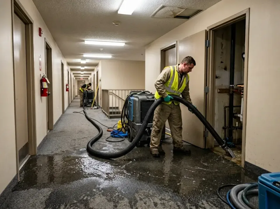 multi-unit-apartment-hallway-f-005 — frequently asked questions, Emergency Burst Pipe Water Extraction & Removal in Topanga,…